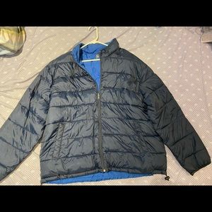 Old Navy Blue Winter Puffer Jacket